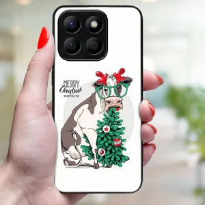 MY ART Kryt s vianočným dizajnom Honor X8b MERRY CHRISTMAS (074)