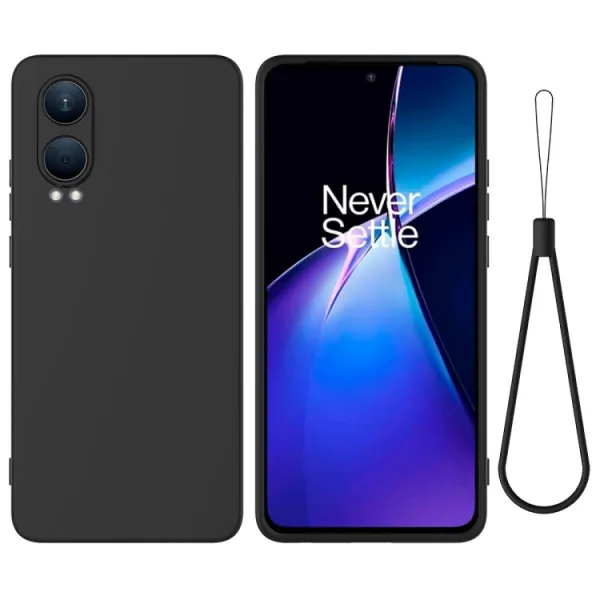 RUBBER Ochranný obal pre OnePlus Nord CE 4 Lite 5G čierny
