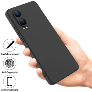 RUBBER Ochranný obal pre OnePlus Nord CE 4 Lite 5G čierny