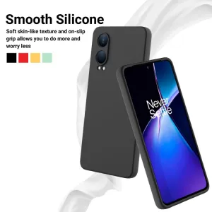 RUBBER Ochranný obal pre OnePlus Nord CE 4 Lite 5G čierny