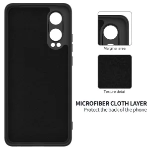 RUBBER Ochranný obal pre OnePlus Nord CE 4 Lite 5G čierny