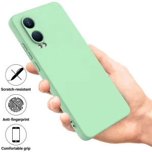 RUBBER Ochranný obal pre OnePlus Nord CE 4 Lite 5G zelený