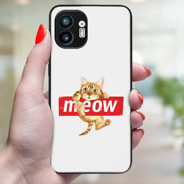 MY ART Ochranný kryt pre Nothing Phone 1 MEOW (183)