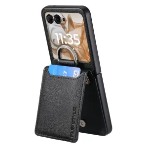 CARD Kryt s priehradkami pre karty Motorola Razr 50 Ultra čierny