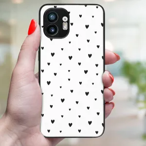 MY ART Ochranný kryt pre Nothing Phone 1 BLACK HEARTS (167)
