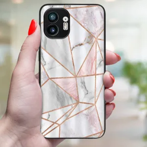 MY ART Ochranný kryt pre Nothing Phone 1 PINK MARBLE (143)