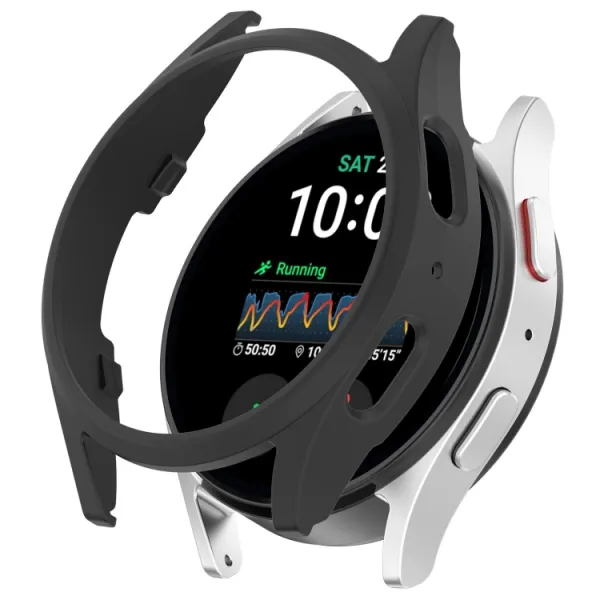 PC HALF COVER Plastový kryt Samsung Galaxy Watch 7 40mm čierny