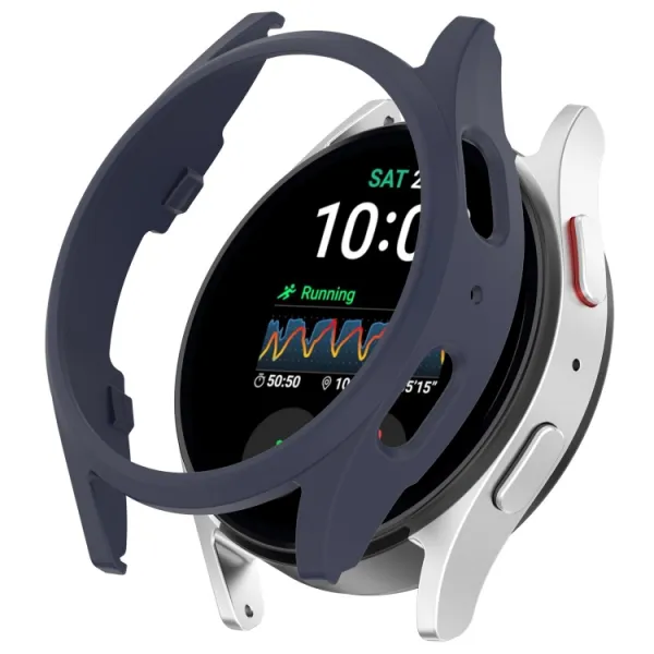 PC HALF COVER Plastový kryt Samsung Galaxy Watch 7 40mm tmavomodrý
