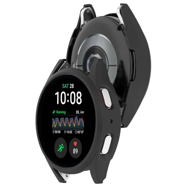 PC HALF COVER Plastový kryt Samsung Galaxy Watch 7 40mm čierny