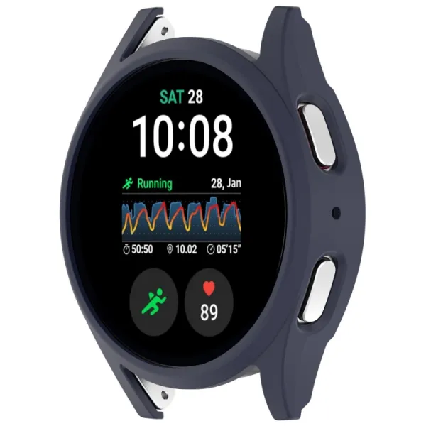 PC HALF COVER Plastový kryt Samsung Galaxy Watch 7 40mm tmavomodrý