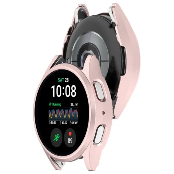 PC HALF COVER Plastový kryt Samsung Galaxy Watch 7 40mm ružový