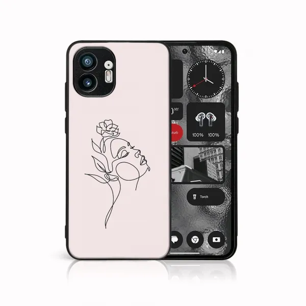MY ART Ochranný kryt pre Nothing Phone 1 ROSE GIRL (198)