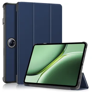 LEATHER Zaklápací kryt pre OnePlus Pad 2 / OnePlus Pad Pro modrý