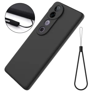RUBBER Ochranný kryt pre Vivo V40 5G čierny
