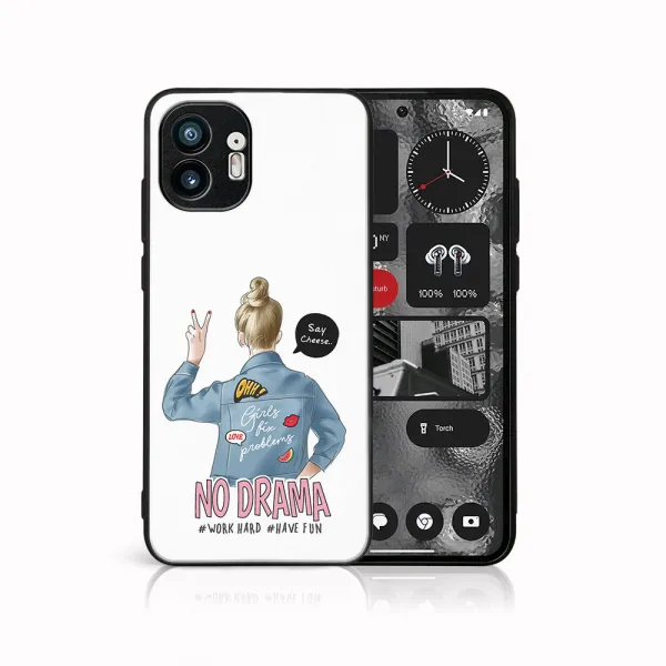 MY ART Ochranný kryt pre Nothing Phone 1 NO DRAMA (138)