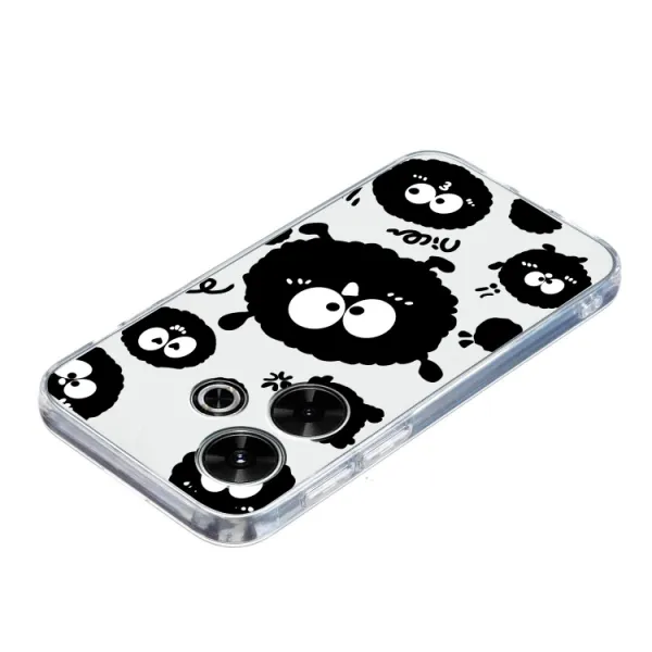 ART TPU Ochranný kryt pre Xiaomi Redmi 13 BLACK EYE