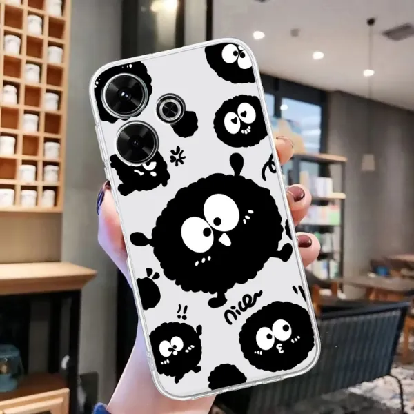 ART TPU Ochranný kryt pre Xiaomi Redmi 13 BLACK EYE