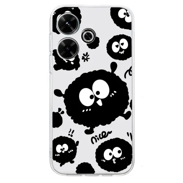 ART TPU Ochranný kryt pre Xiaomi Redmi 13 BLACK EYE
