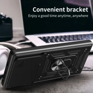RING CAMERA Kryt s držiakom pre Xiaomi Poco F6 Pro modrý