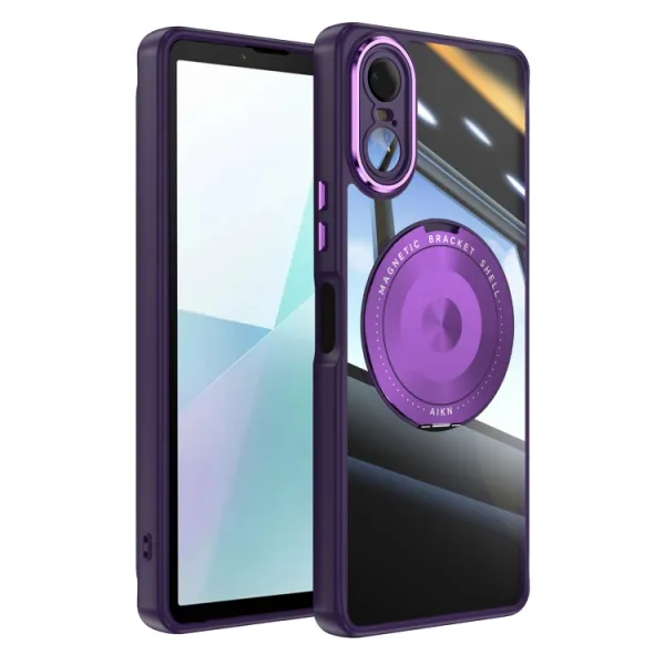 ACRYLO MAGSAFE Ochranný kryt pre Sony Xperia 10 VI fialový