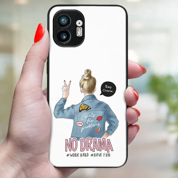 MY ART Ochranný kryt pre Nothing Phone 1 NO DRAMA (138)