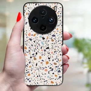 MY ART Ochranný kryt pre Vivo X100 Pro 5G  BEIGE TERRAZZO (162)
