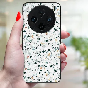 MY ART Ochranný kryt pre Vivo X100 Pro 5G GREY TERRAZZO (163)