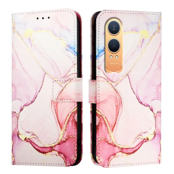 ART MARBLE Peňaženkový kryt pre OnePlus Nord CE 4 Lite 5G ROSE GOLD
