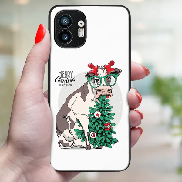 MY ART Kryt s vianočným dizajnom Nothing Phone 1 MERRY CHRISTMAS (074)