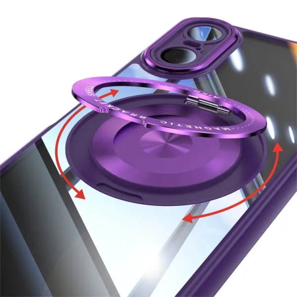 ACRYLO MAGSAFE Ochranný kryt pre Sony Xperia 10 VI fialový