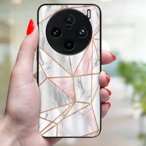 MY ART Ochranný kryt pre Vivo X100 Pro 5G PINK MARBLE (143)