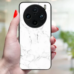 MY ART Ochranný kryt pre Vivo X100 Pro 5G WHITE MARBLE (144)