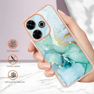 IMD MARBLE Ochranný kryt pre Xiaomi Redmi 13 GREEN