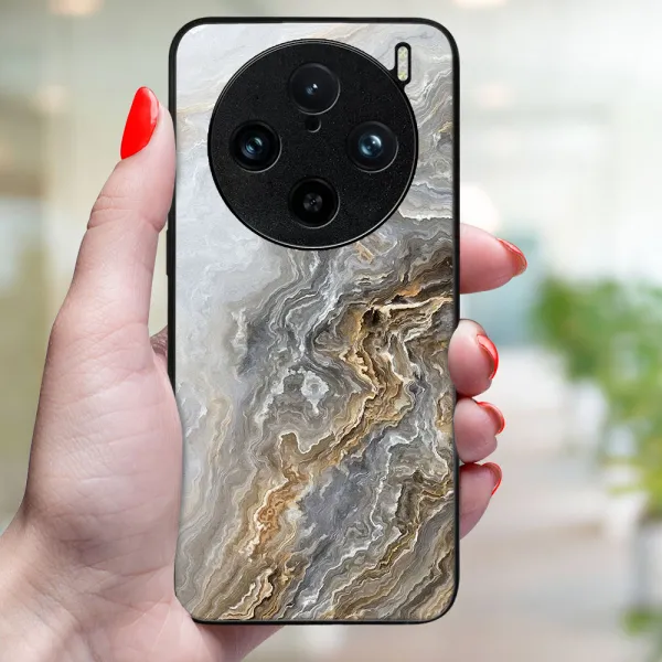 MY ART Ochranný kryt pre Vivo X100 Pro 5G BEIGE (151)