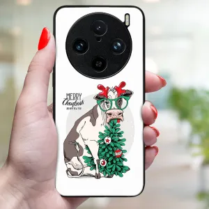 MY ART Kryt s vianočným dizajnom Vivo X100 Pro 5G MERRY CHRISTMAS (074)