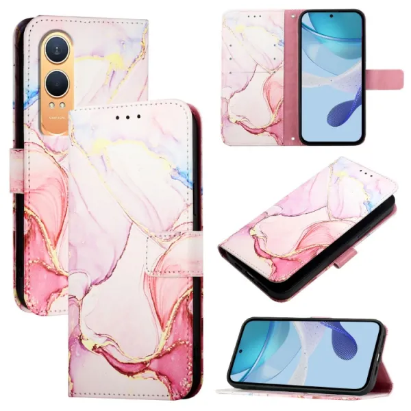 ART MARBLE Peňaženkový kryt pre OnePlus Nord CE 4 Lite 5G ROSE GOLD