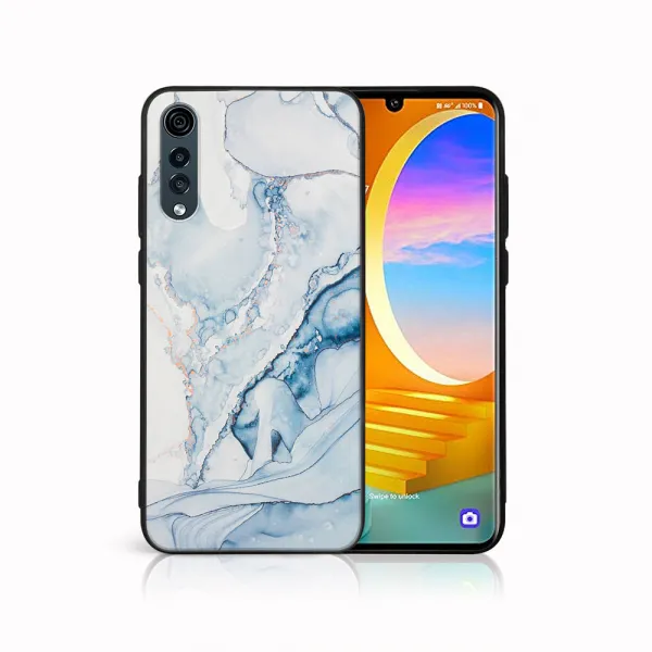 MY ART Ochranný kryt pre LG Velvet LIGHT BLUE (149)