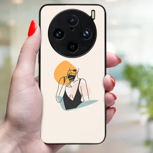 MY ART Ochranný kryt pre Vivo X100 Pro 5G WOMAN (197)