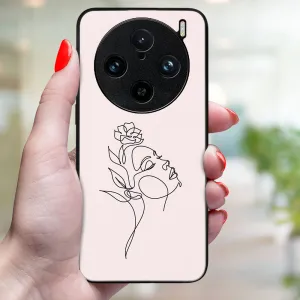 MY ART Ochranný kryt pre Vivo X100 Pro 5G ROSE GIRL (198)