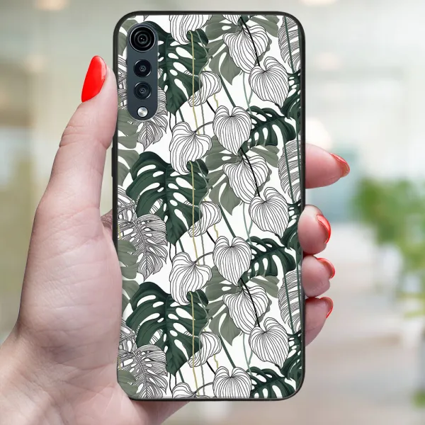 MY ART Ochranný kryt pre LG Velvet LEAF (175)
