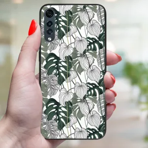 MY ART Ochranný kryt pre LG Velvet LEAF (175)