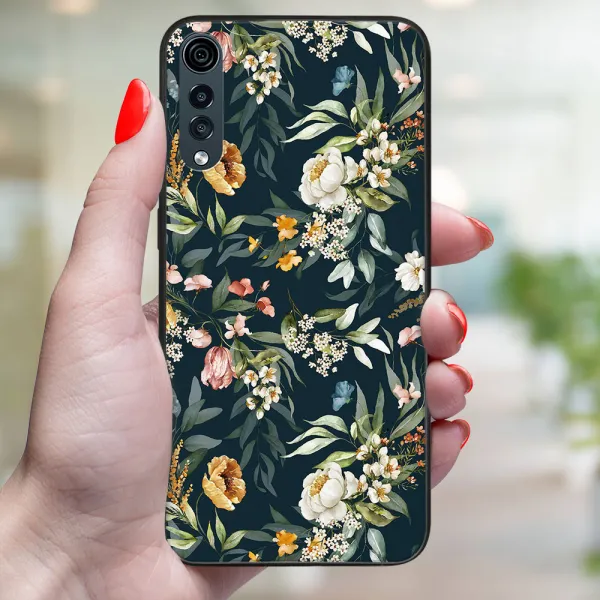 MY ART Ochranný kryt pre LG Velvet FLORAL (158)