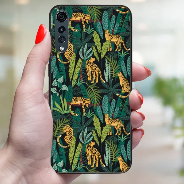 MY ART Ochranný kryt pre LG Velvet LEOPARD (239)