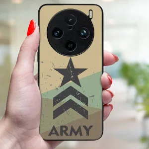 MY ART Ochranný kryt pre Vivo X100 Pro 5G ARMY (236)