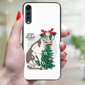 MY ART Kryt s vianočným dizajnom LG Velvet MERRY CHRISTMAS (074)