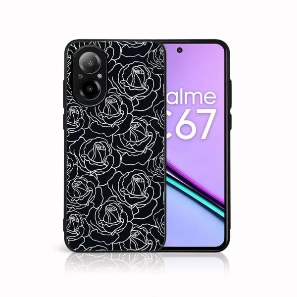 MY ART Ochranný kryt pre Realme C67 ROSES (172)