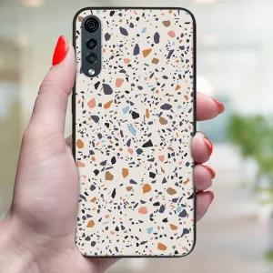 MY ART Ochranný kryt pre LG Velvet BEIGE TERRAZZO (162)