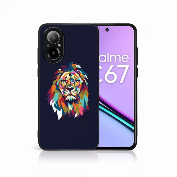 MY ART Ochranný kryt pre Realme C67 LION (246)