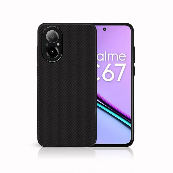 MY ART Ochranný kryt pre Realme C67 CARBON (231)