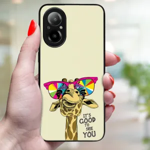 MY ART Ochranný kryt pre Realme C67 GIRAFFE (180)